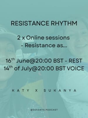 RESISTANCE RHYTHM - 2 x Sessions:; REST & VOICE (Bundle)