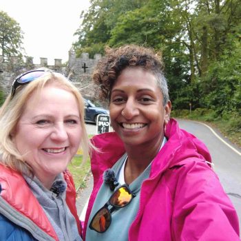 Alison and Sukanya